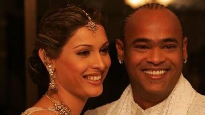 Vinod Kambli and Andrea Kambli Vinod Kambli and Andrea Kambli
