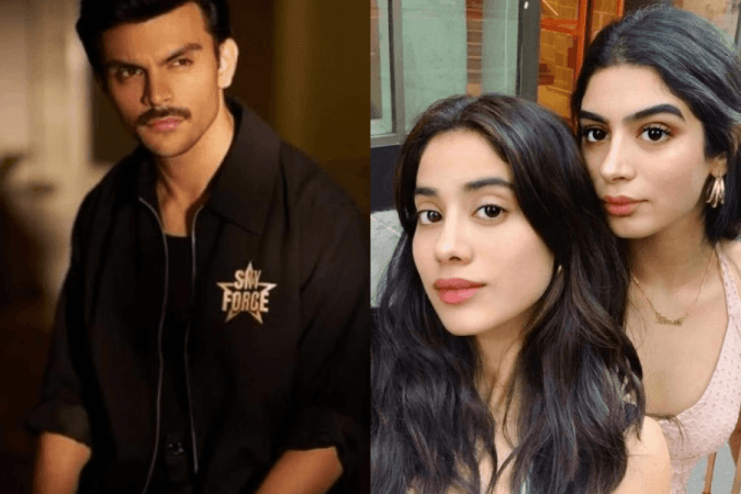 Veer Pahariya, Janhvi Kapoor, Khushi Kapoor