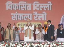 PM Modi slams AAP over 'Sheesh Mahal', promises permanent homes for slum dwellers