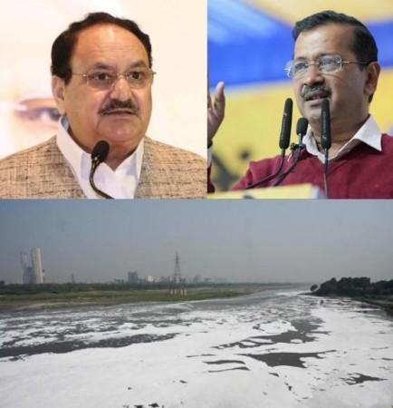 Nadda hits back at Kejriwal, shares break-up of high ammonia levels at Delhi's entry and exit
