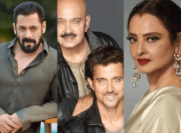 Salman Khan, Rakesh Roshan, Hrithik Roshan, Rekha