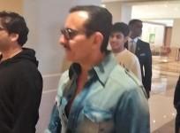 Saif Ali Khan makes first public appearance after returning home following knife attack