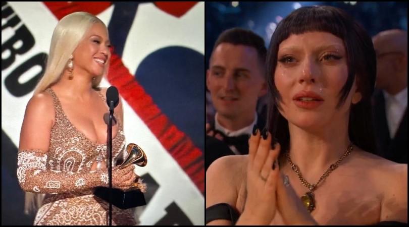 Grammy Awards 2025: Lady Gaga cries, claps and cheers for Beyonce as she wins best album of the year; fans in awe Grammy Awards 2025: Lady Gaga cries, claps and cheers for Beyonce as she wins best album of the year; fans in awe