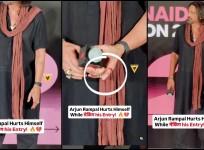 Arjun Rampal's fingers gets injured while smashing glass, continues Netflix event despite bleeding