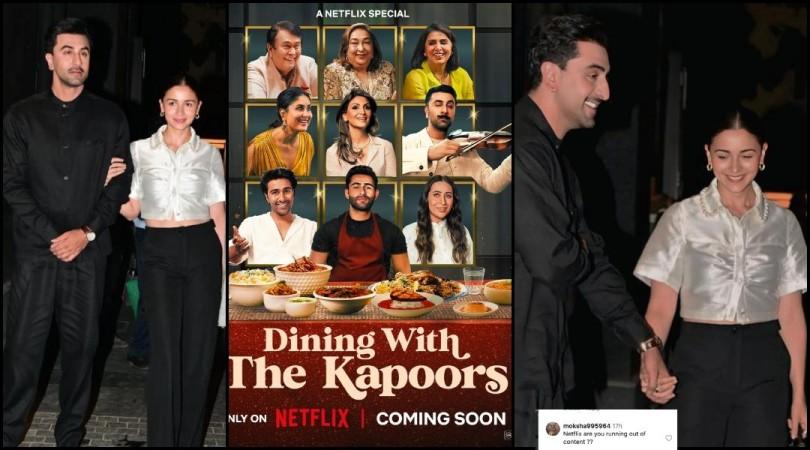 'Why is Alia Bhatt Missing?': Fans Question poster of Dining With The Kapoors features Ranbir, Neetu & entire Kapoor Clan; netizens ask 'Is Netflix out of content?? 'Why is Alia Bhatt Missing?': Fans Question poster of Dining With The Kapoors features Ranbir, Neetu & entire Kapoor Clan; netizens ask 'Is Netflix out of content??