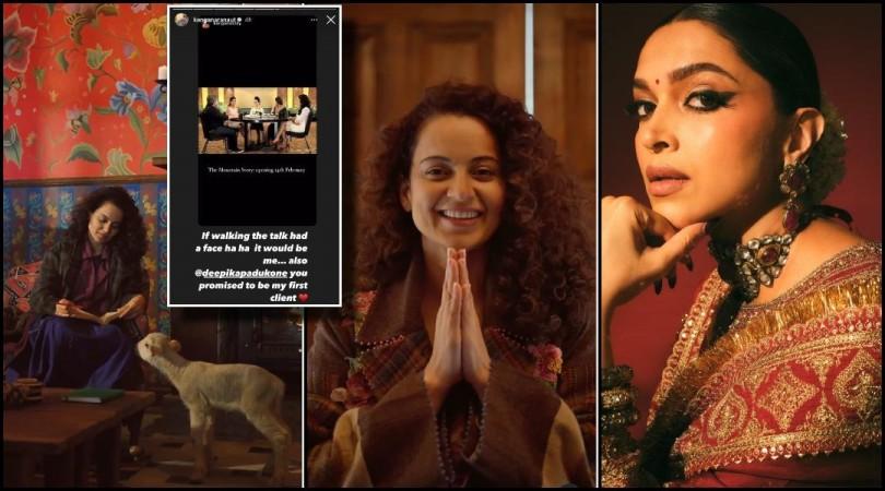 Kangana Ranaut Invites Deepika Padukone to Be Her First Client at Himachal Cafe, Days After Criticising Her Padmaavat Performance Kangana Ranaut Invites Deepika Padukone to Be Her First Client at Himachal Cafe, Days After Criticising Her Padmaavat Performance