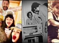 Big B Shares Newborn Abhishek's Photo on His 49th Birthday