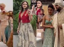 Priyanka Chopra dances at Siddharth's baarat; Nick Jonas performs rituals, Parineeti Chopra- Raghav Chadha wave at paps as they attend wedding