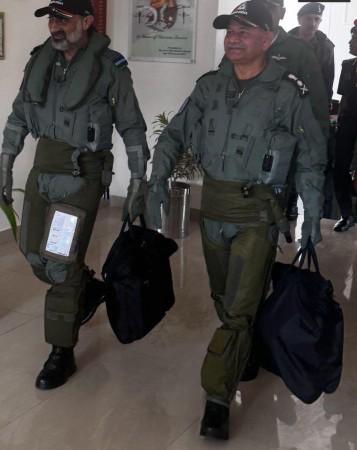 Aero India 2025: IAF, Army chiefs take sortie in Tejas together