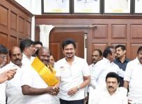 TN: Chandhirakumar takes oath after landslide victory in Erdode East bypolls