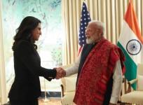 PM Modi meets with National Intelligence Director Gabbard