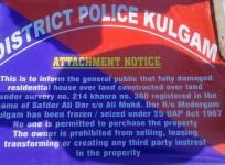 Seized property