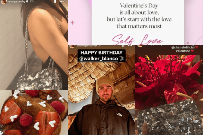 Ananya Panday V day post Ananya Panday V day post