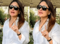 Kareena Kapoor at Randhir Kapoor's bday party