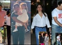 Saif Ali Khan protects Taimur from paps, Kareena, Karisma,Neetu Kapoor- granddaughter Raha attend, Alia-Ranbir skip Randhir Kapoor's birthday bash