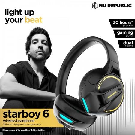 Nu Republic® Revolutionizes Audio Experience with Starboy® 6 Wireless Headphones Nu Republic® Revolutionizes Audio Experience with Starboy® 6 Wireless Headphones