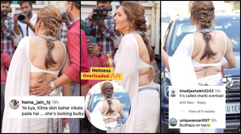'Vulgar, bulky': Ankita Lokahnde fat-shamed for draping saree inappropriately on sets of Laughter Chefs: Unlimited; netizens react 'Vulgar, bulky': Ankita Lokahnde fat-shamed for draping saree inappropriately on sets of Laughter Chefs: Unlimited; netizens react