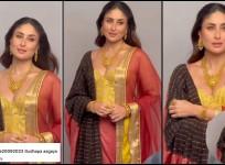 'Looks dull and old': Kareena Kapoor's plunging neckline Gold Corset disappoints fans in first BTS photoshoot Since Saif Ali Khan's attack