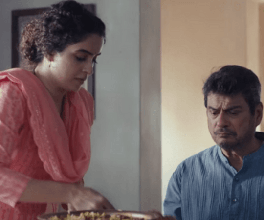 Sanya Malhotra and Kanwaljit Singh shared screen space in Mrs. Sanya Malhotra-Kanwaljit Singh