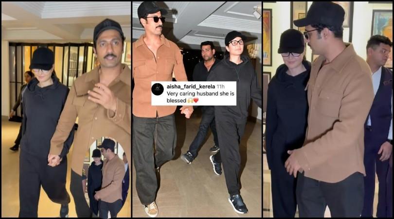 'Is she hiding her weight gain?': Katrina Kaif -Vicky Kaushal step out for movie date; fans react to Katrina's oversized look 'Is she hiding her weight gain?': Katrina Kaif -Vicky Kaushal step out for movie date; fans react to Katrina's oversized look