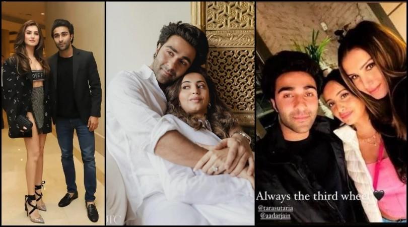 Tara Sutaria, Aadar Jain - Alekha Advani: Timeline of love, friendship and Third-Wheeling moments Tara Sutaria, Aadar Jain - Alekha Advani: Timeline of love, friendship and Third-Wheeling moments