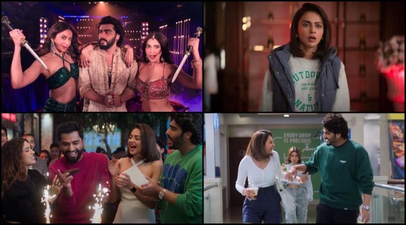 Mere Husband Ki Biwi Review: Smart writing, funny Punchlines, Arjun Kapoor's performance; Rakul Preet-Bhumi Pednekar's dialogues add masala to this rom-com Mere Husband Ki Biwi Review: Smart writing, funny Punchlines, Arjun Kapoor's performance; Rakul Preet-Bhumi Pednekar's dialogues add masala to this rom-com