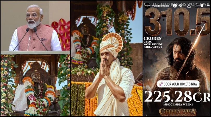 'Chhaava Ki Dhoom Machi Hui Hai': PM Narendra Modi praises Vicky Kaushal's historical drama; film mints Rs 310.50 crore globally 'Chhaava Ki Dhoom Machi Hui Hai': PM Narendra Modi praises Vicky Kaushal's historical drama; film mints Rs 310.50 crore globally
