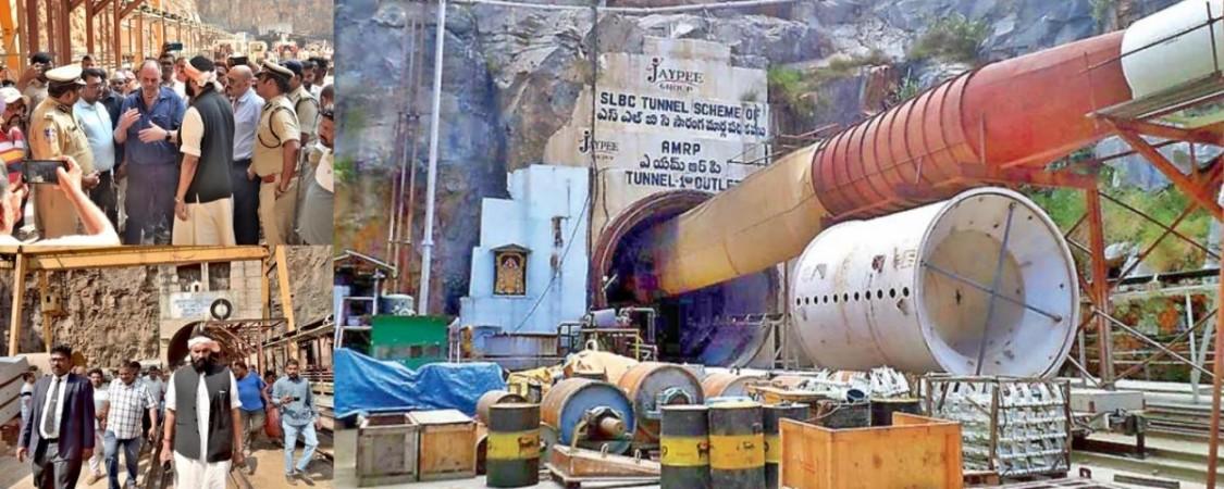 NDRF intensifies rescue operation to save 8 trapped in Telangana tunnel