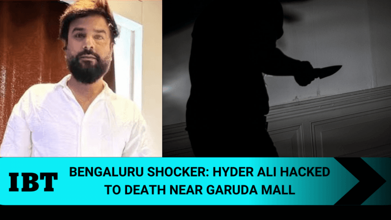 The incident occurred near Garuda Mall in Ashoknagar, where Ali, who was with a friend, was hacked to death on the road.