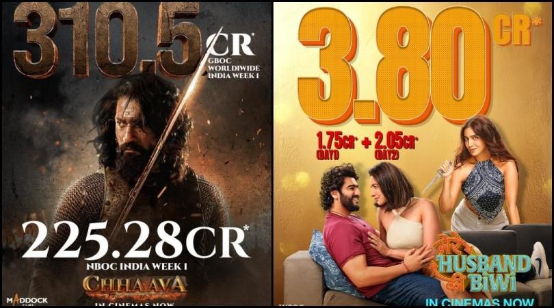 Mere Husband Ki Biwi Box Office: Arjun Kapoor's rom-com earns Rs 3.80 crore, faces tough competition from Vicky Kaushal's Chhaava Mere Husband Ki Biwi Box Office: Arjun Kapoor's rom-com earns Rs 3.80 crore, faces tough competition from Vicky Kaushal's Chhaava