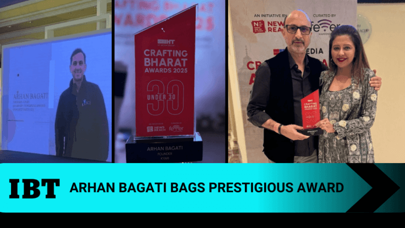 Kashmir's Arhan Bagati honored in Hindustan Times 30 Under 30 for social impact Kashmir's Arhan Bagati honored in Hindustan Times 30 Under 30 for social impact