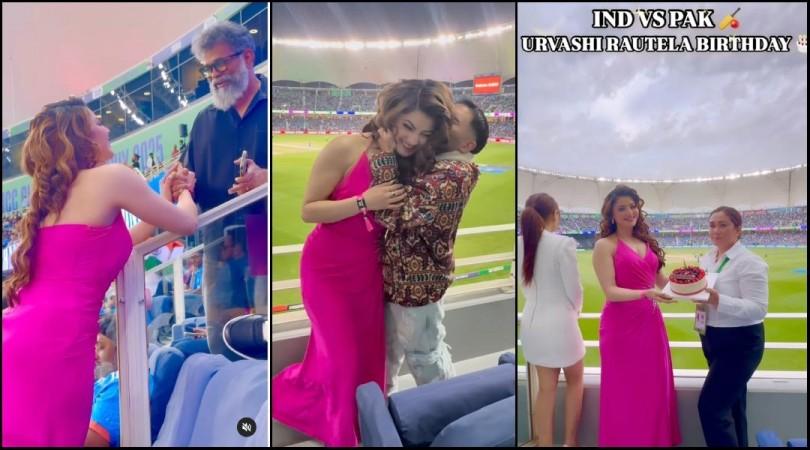 'Virat Kohli made 100, but Daaku Maharaj made 105 Crore…': Orry dances with Urvashi Rautela on Dabidi Dabidi, kisses her at Dubai Stadium 'Virat Kohli made 100, but Daaku Maharaj made 105 Crore…': Orry dances with Urvashi Rautela on Dabidi Dabidi, kisses her at Dubai Stadium