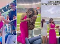'Virat Kohli made 100, but Daaku Maharaj made 105 Crore…': Orry dances with Urvashi Rautela on Dabidi Dabidi, kisses her at Dubai Stadium