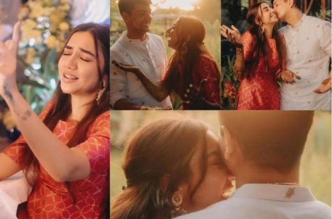 Prajakta Koli, Vrishank Khanal pre wedding pics Prajakta Koli, Vrishank Khanal pre wedding pics