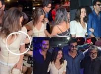 Alia, Ranbir, Vicky at Sanjay Leela Bhansali's bday party