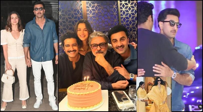 Love & War team: Alia Bhatt - Ranbir Kapoor hug Vicky Kaushal as they celebrate Chhaava's success; Katrina Kaif gives bash a miss Love & War team: Alia Bhatt - Ranbir Kapoor hug Vicky Kaushal as they celebrate Chhaava's success; Katrina Kaif gives bash a miss