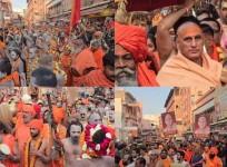 Lakhs of Naga Sadhus, devotees flock to Kashi Vishwanath for Maha Shivratri