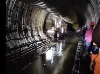 Rescue team reaches Telangana tunnel end, fate of trapped men not known