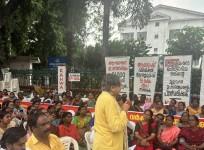 Congress comes out in support of Asha workers stir in Kerala