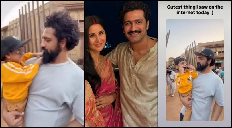 Vicky Kaushal's Adorable Banter with Kids Breaks the Internet; Fans Manifest Vicky and Katrina as Parents Soon.