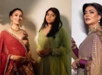 Sushmita Sen with daughters