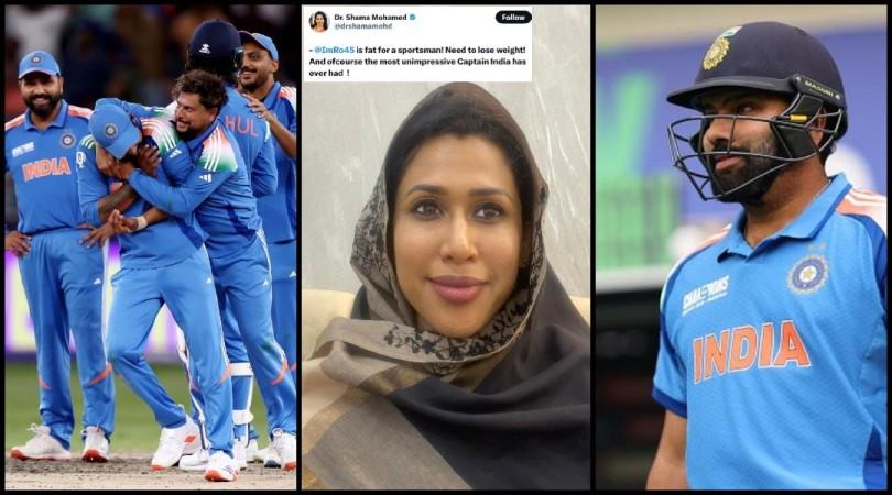 'Rohit Sharma is fat, needs to lose weight, unimpressive captain': Congress spokesperson sparks controversy, deletes post after backlash 'Rohit Sharma is fat, needs to lose weight, unimpressive captain': Congress spokesperson sparks controversy, deletes post after backlash