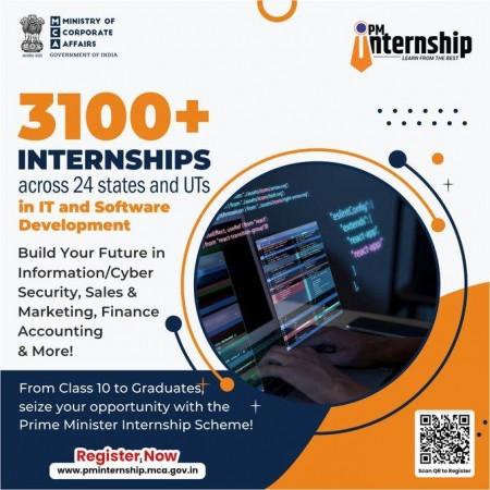 MCA announces over 3,100 paid IT and software development internships MCA announces over 3,100 paid IT and software development internships