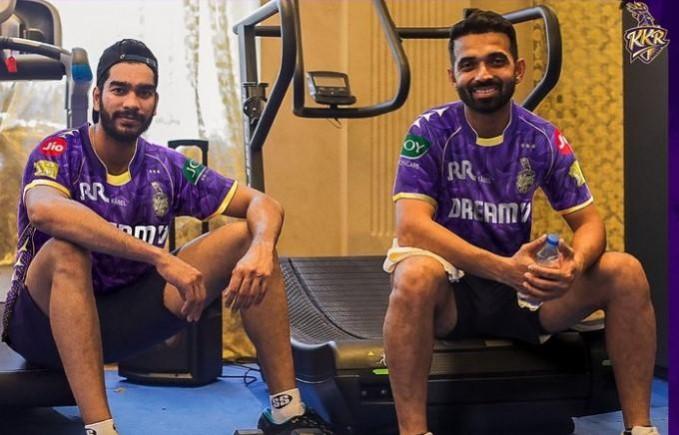 Venkatesh Iyer, Ajinkya Rahane Venkatesh Iyer, Ajinkya Rahane