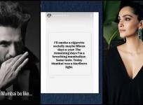 'Today Mumbai Was Marlboro Light': Sonam Kapoor shares Vir Das' post on Mumbai's poor Air Quality, compares it to smoking cigarettes