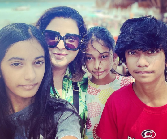 Farah discussed parenthood and everything surrounding it in a recent vlog. Farah Khan and kids