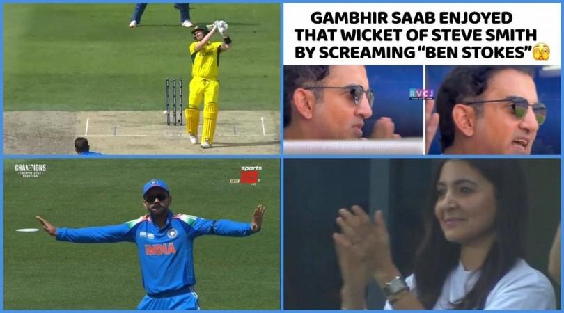 India wins against Australia: Gautam Gambhir uses cuss word after Steve Smith's dismissal, Virat Kohli does Bhangra, Anushka Sharma applauds India wins against Australia: Gautam Gambhir uses cuss word after Steve Smith's dismissal, Virat Kohli does Bhangra, Anushka Sharma applauds