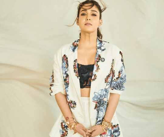 Nayanthara was referred to as the 'Lady Superstar. ' nayanthara