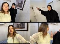 'Burqa Laao!': Sana Khan forces Sambhavna Seth to wear Burqa, dupatta; Netizens slam her for being regressive