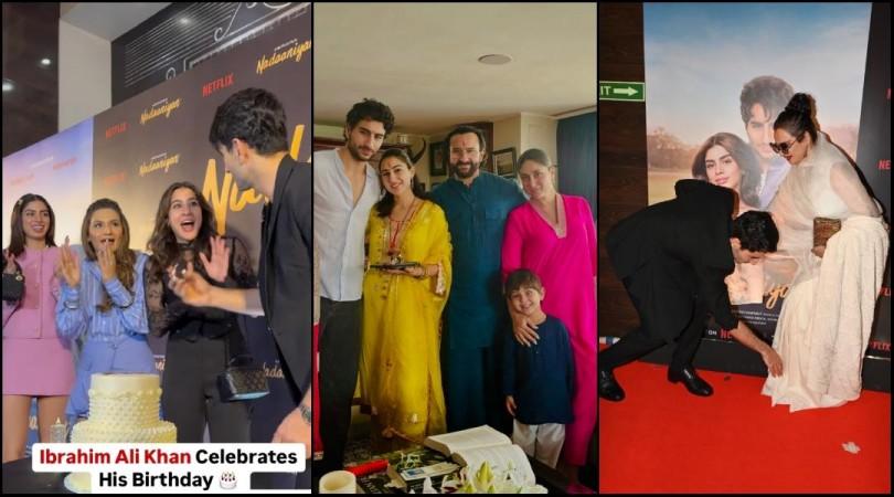 Kareena Kapoor, dad Saif Ali Khan skip Nadaaniyan screening; Sara Ali Khan refuses to eat brother's birthday cake; Ibrahim touches Rekha's feet Kareena Kapoor, dad Saif Ali Khan skip Nadaaniyan screening; Sara Ali Khan refuses to eat brother's birthday cake; Ibrahim touches Rekha's feet